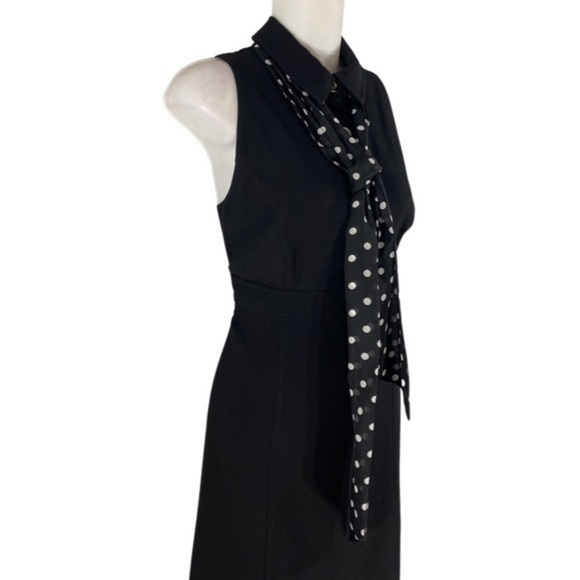 Tahari black sleeveless shirt dress - Picture 2 of 10